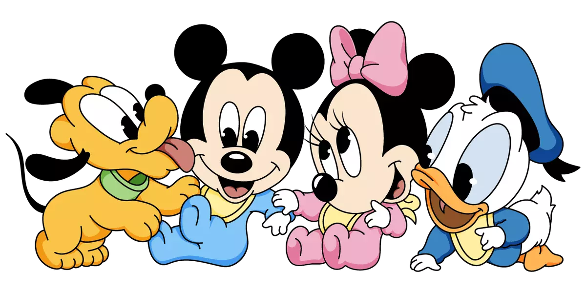 mickey and minnie mouse clip art