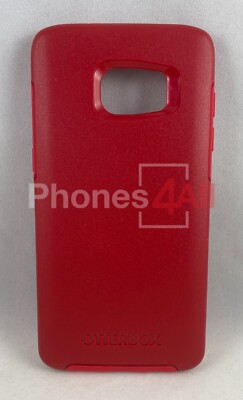 Otterbox Symmetry Samsung Galaxy s7 Edge Rossa Corsa Easy Installation