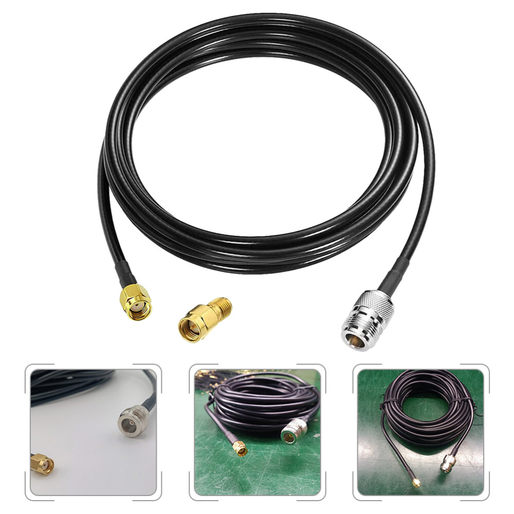 Antenna Extension Cable Coaxial Jumper Connector Replacement-image