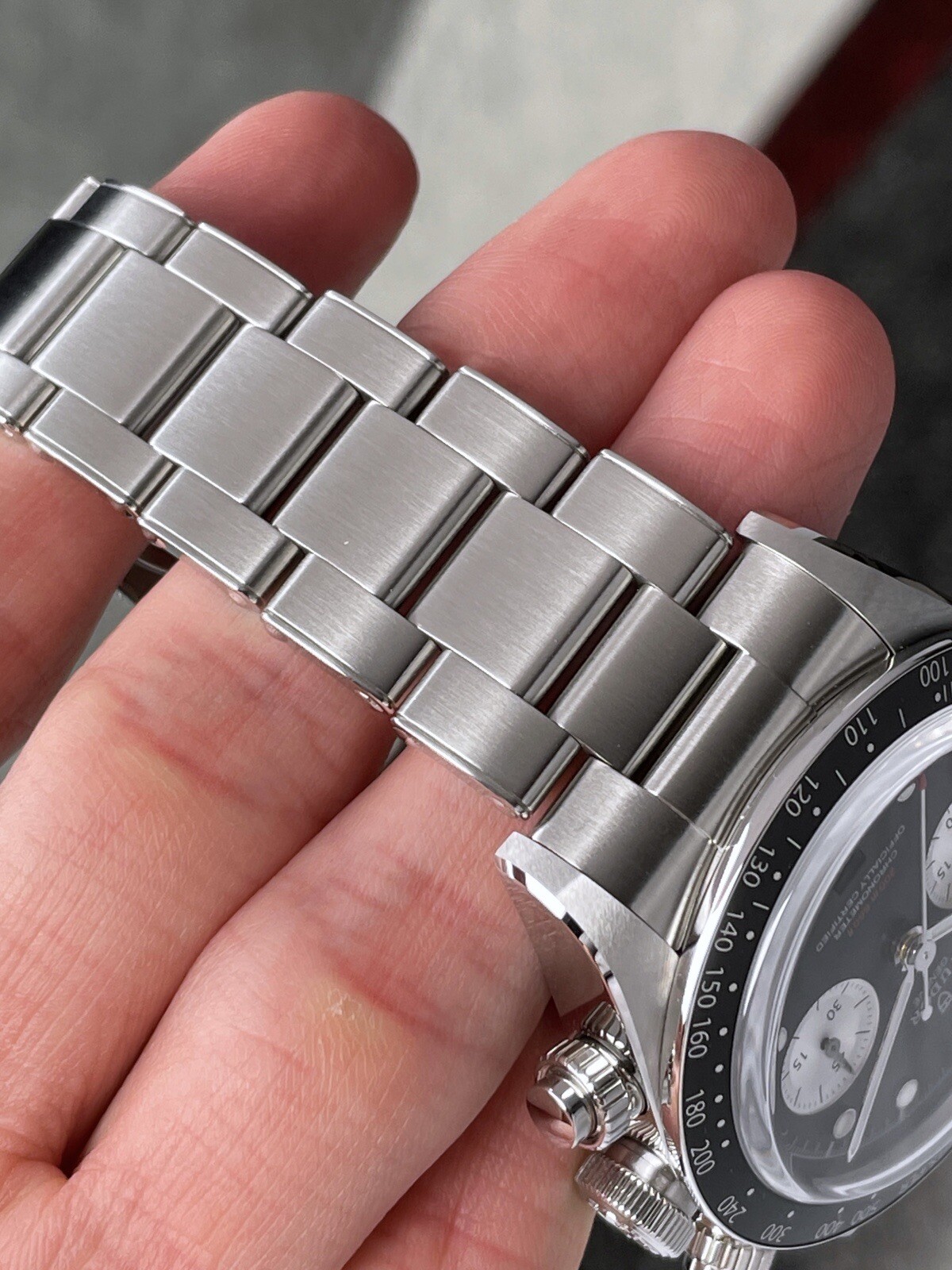 Tudor Black Bay Chronograph Inverted Panda Dial Stainless Steel Men's 41mm Watch image