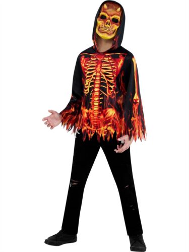 Flaming Demon Kids Halloween Outfit - Picture 1 of 1