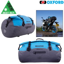 Oxford Aqua T-50 Waterproof Motorcycle Motorbike Roll Bag Tail Pack Luggage 50L