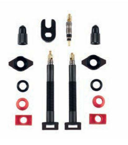 SET VALVOLE CARBON PER RUOTE UST TUBELESS MTB/ROAD 45mm | eBay