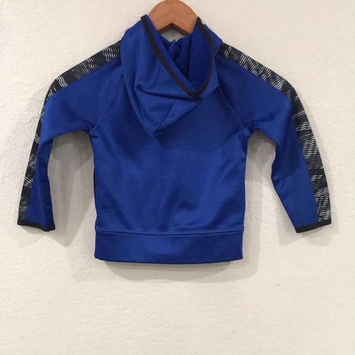 Under Armour Boys Sz 4 Activewear Hoodie Logo Sweatshirt Athletic - Picture 3 of 11
