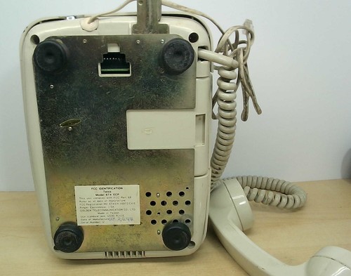 Vintage 1990's Telco 674 ECP Pay Coin Telephone Cream Color Untested As Is - Picture 11 of 17