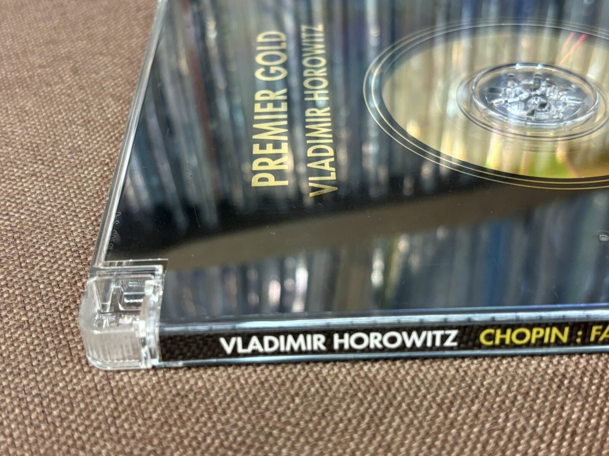 HOROWITZ New Recordings Of Chopin JAPAN 24k GOLD CD SICC568 TALL