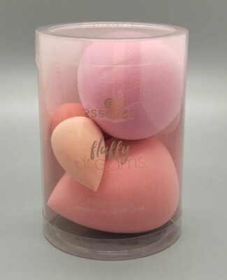 Essence: Fluffy Dreams - Face & Eye Makeup Sponges - 4 Stück Schwämmchen-Set