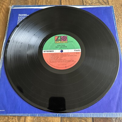 JOHN PRINE Sweet Revenge LP (Atlantic SD 7274) with Lyric Insert