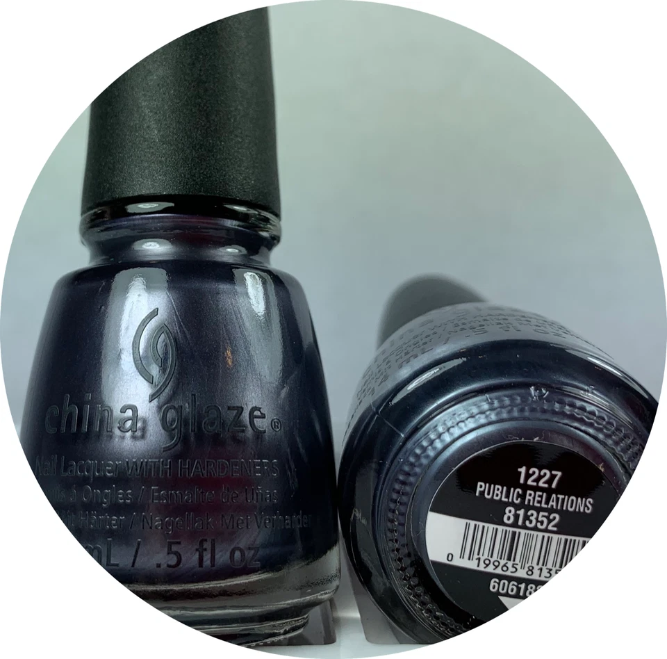 China Glaze Nail Polish - PUBLIC RELATIONS - Long Lasting Lacquer