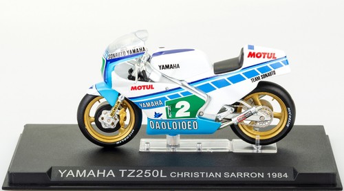Yamaha TZ250L Christian Sarron 1984 Scala 1:24 Modellino Classe 250 Numero 2 - Foto 2 di 7