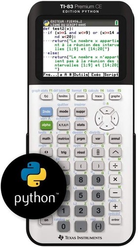 Calculatrice Scientifique Texas Instruments TI-83 Premium CE Edition Python NEUF - Photo 6/7