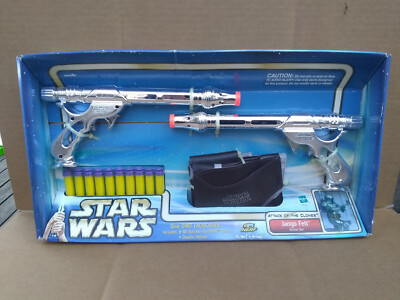 Star Wars Attack of the Clones Jango Fett Action Set NIB