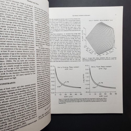 Paleobiology of the Dinosaurs, Special Paper 238 (Vintage Trade Paperback 1989) - Picture 8 of 12