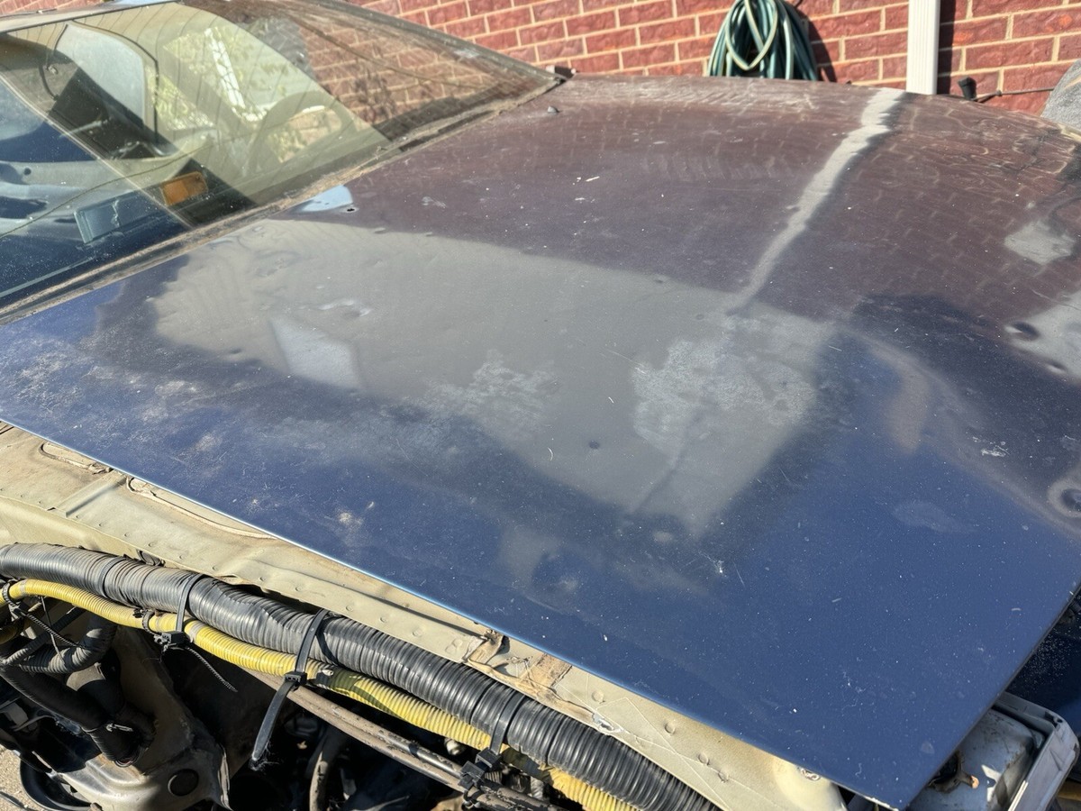 90-96 Nissan 300zx Z32 TT Front Hood Panel Bonnet KH6 Blue OEM 2+2