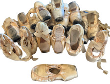 Used pointe shoes from a professional ballerina