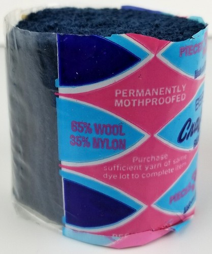 Bernat Craftsman Rug Wool Yarn, Lot of 35, Dark Navy 3164, 65% Wool - 35% Nylon - Picture 2 of 6