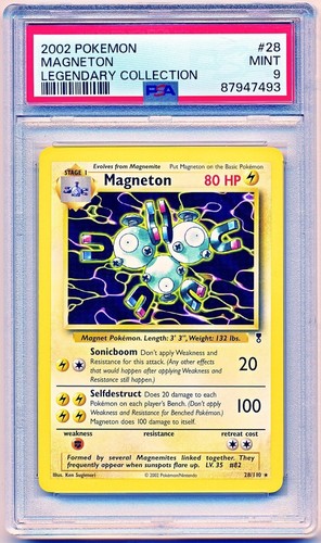 Magneton graded PSA 9 for sale on eBay
