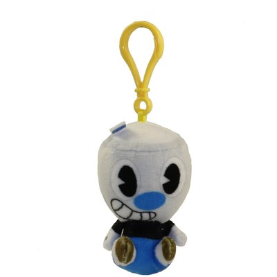 cuphead plush keychain