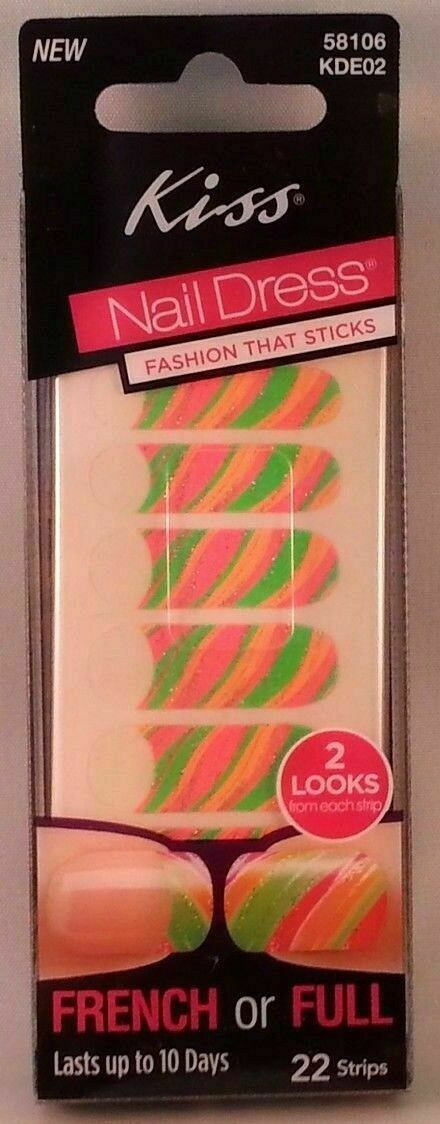 ПОЛОСКИ ДЛЯ ПЛАТЬЯ KISS NAIL В ассортименте выбирайте цвет 6090₽