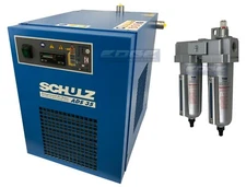 SCHULZ 35 CFM REFRIGERATED COMPRESSED AIR COMPRESSOR DRYER 115V, COMPLETE KIT