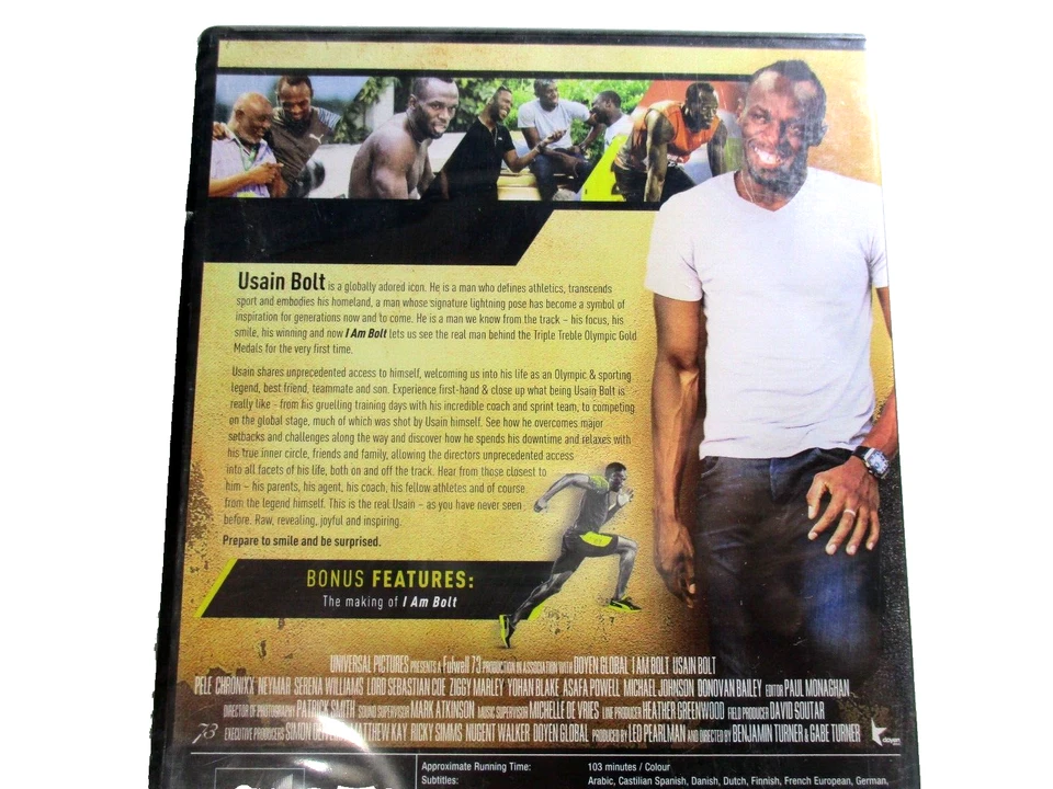 DVDs I Am Bolt-Hotel Ruanda-The Way Back-Ambush in Waco PG M PAL R4 probados Foto 3 de 4