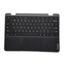 New Palmrest Non-Backlit Keyboard Touchpad For Lenovo 100e Chromebook Gen 4 US
