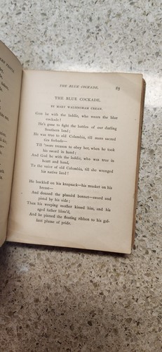 Antique The Songs and Ballads of the Southern People - 1886 Hardcover Book - Imagen 6 de 10