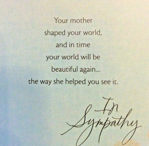 Tarjetas MOTHER SYMPATHY para "LOSS OF YOUR MOTHER -MOM 3 opciones sello 3B - Imagen 10 de 10