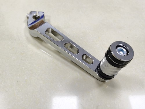 Chrome Gear Shift Lever Arm Peg For Harley Dyna Super Wide Glide Softail Custom - Picture 3 of 8