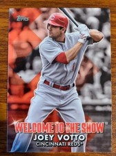 2022 Topps Welcome to the Show WTTS-27 Joey Votto Cincinnati Used Free Shipping