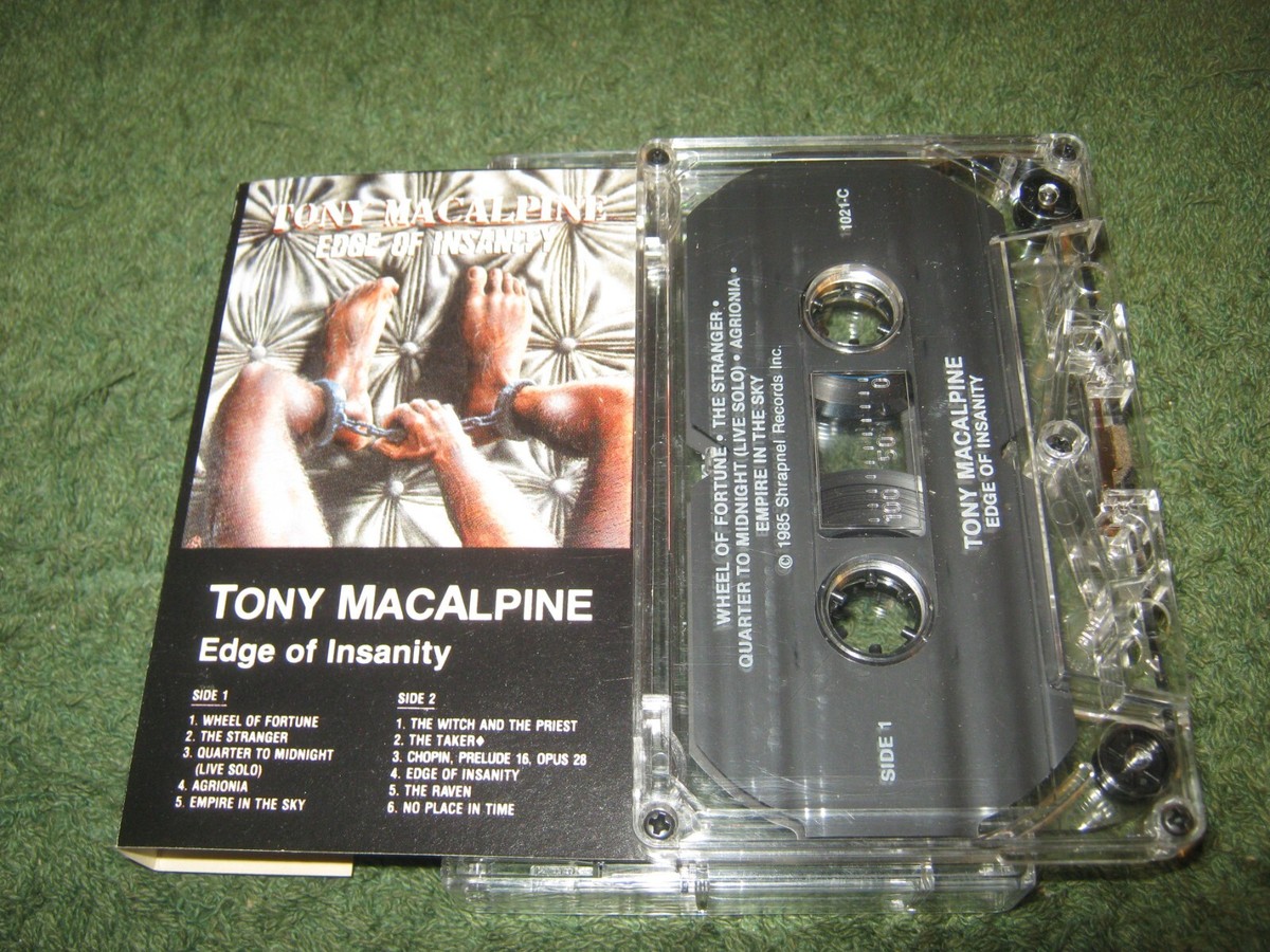 Tony MacAlpine CD 5枚セット まとめ売り Tony Macalpine - Edge Of Insanity (cassette) | eBay