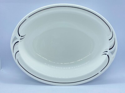 Royal Albert Horizons ENIGMA 10 3/4'' ovale Gemüseschüssel - schöner Zustand