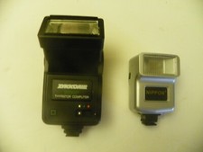 zykkor 3000BT THYRISTOR COMPUTER FLASH wTILT AND A NIPPON FLASH UNIT