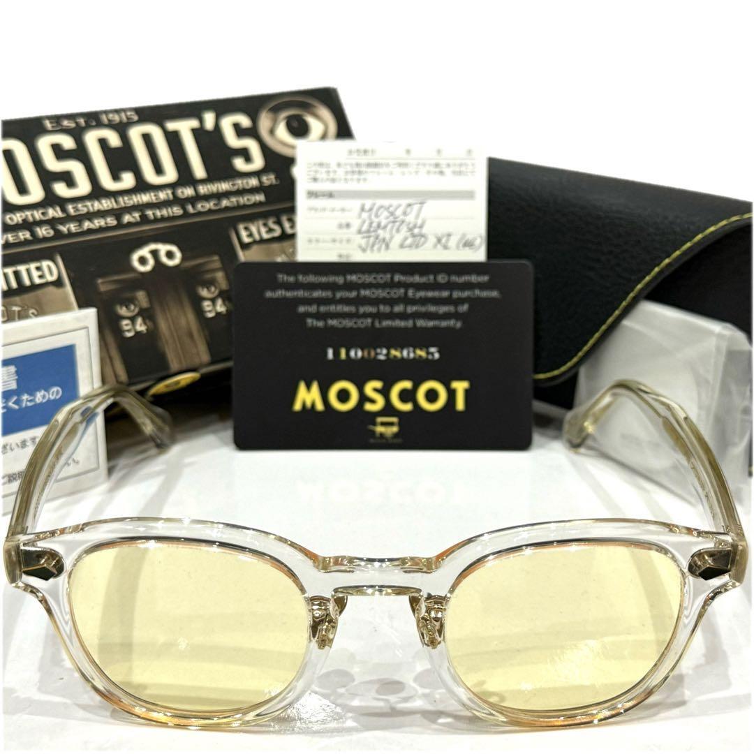 MOSCOT LEMTOSH 46 24-145 CRYSTALGTP JPN LTD Ⅺ SUNGLASSES MOSCOT LEMTOSH 46 24-145 CRYSTALGTP JPN LTD Ⅺ SUNGLASSES