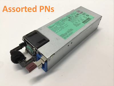 #ad #ad HP 1400W FLEX SLOT PLATINUM PLUS HOT PLUG 200 240V POWER SUPPLY *Assorted PNs* $16.99