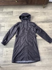 Womens Killtec Level 3 Black Raincoat Size Uk 12 Vgc