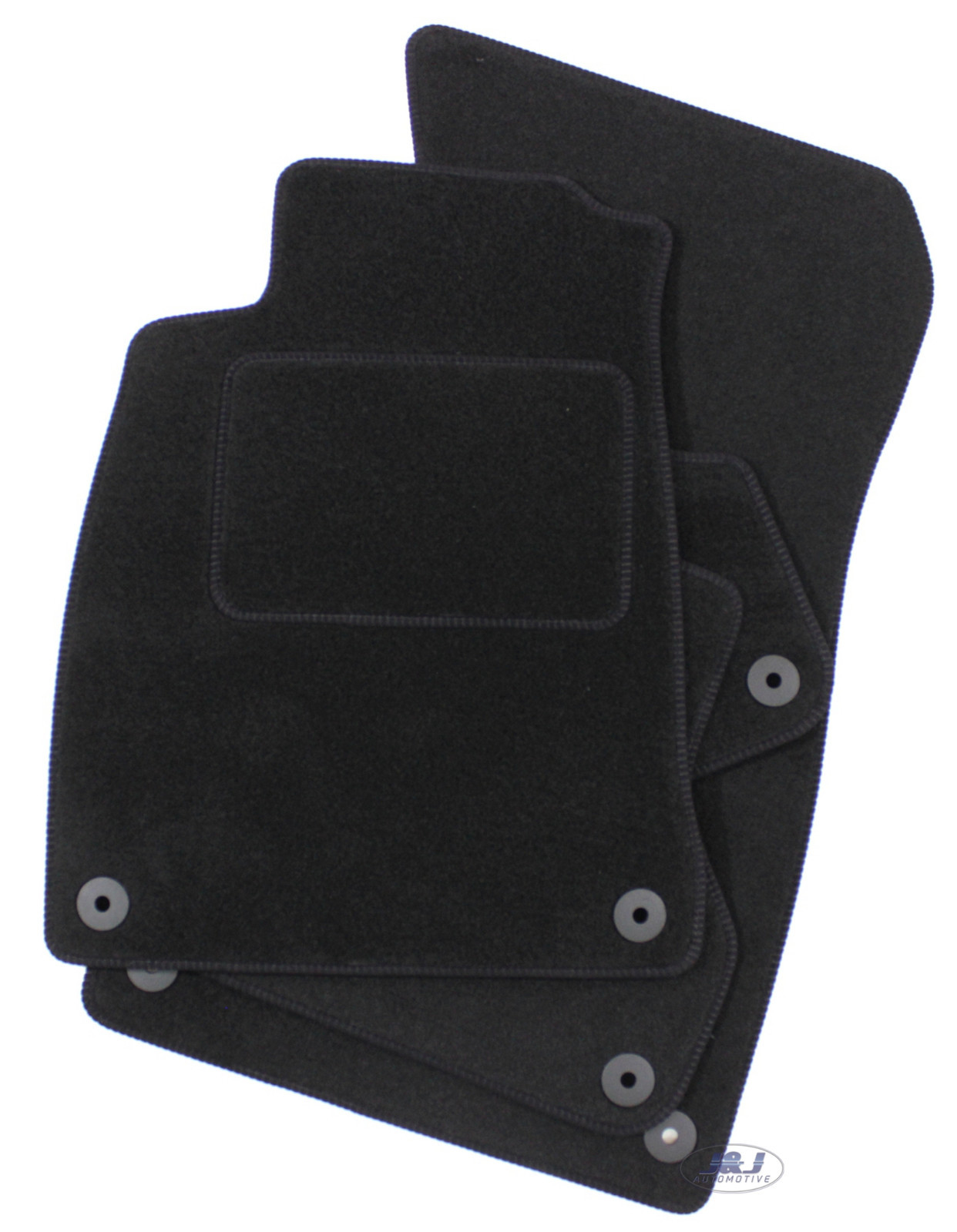 Tapis de sol Audi A4 B9 velours noir sur mesure anti-dérapant modèle 2016 - 4