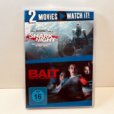 2 DVD - Shark Night / Bait - GUT