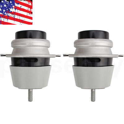 Engine Mount Set of 2 L+R Mounts for V6 Porsche Cayenne Audi Q7 VW Touareg