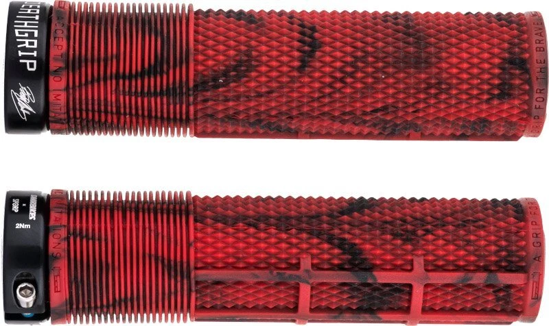 DMR Brendog Death Grips Flangeless Thick Soft Red Black eBay