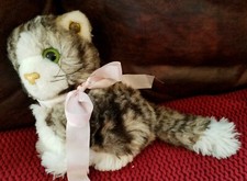  Steiff Cat "Sissi" Large Size with Steiff Pin