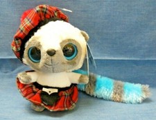 NWT RARE YooHoo  Friends Aurora Scottish Tartan Plaid Kilt Bush Baby 6" Plush