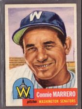 1953 Topps Set-Break #13 Connie Marrero EX-EXMINT *JAYSACE*