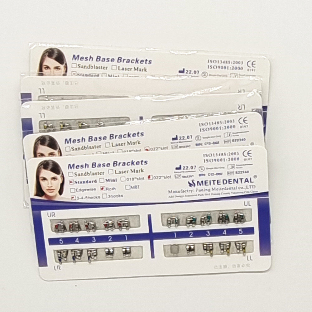 20pc/Kit Dental Orthodontic Bracket Braces Standard Roth .022