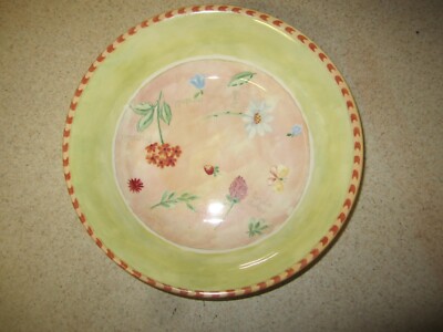 ROYAL STAFFORD GARDENERS CHOICE ROUND VEGETABLE BOWL 9 1/4''