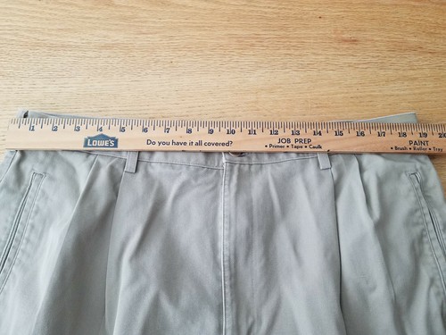 Savane Herren beige khaki Chino Hose Etikett Größe 40 x 32, Maße 38 x 30 - Bild 7 von 8