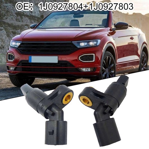 Wheel Speed Sensor Sensors ABS Anti-lock Brake Replacement 1J0927803+1J0927804 - Picture 2 of 5