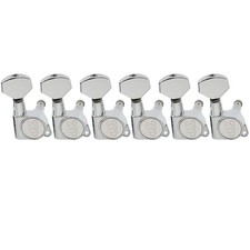 Wilkinson Cromo 6 Inline E-Z-LOK Sigillato Chitarra Meccaniche Tuner Tuning Set