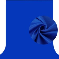 10X7 FT Royal Blue Screen Backdrop for Photography, Chromakey Blue Photo