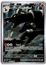 Houndoom 066/064 SV Shrouded Fable Illustration Rare Pokemon Card - NM